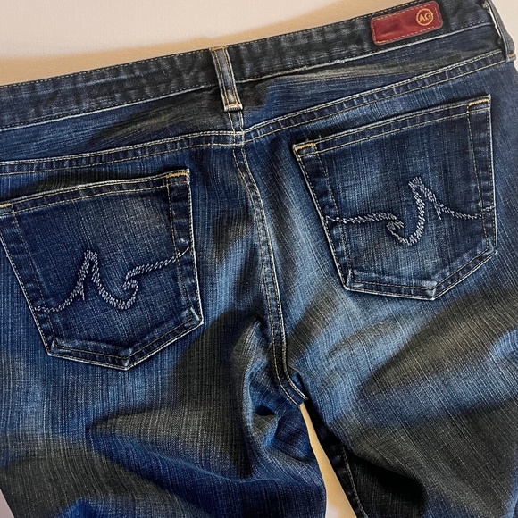 AG Adriano Goldschmied Men’s Protege Straight Leg Jeans Dark Wash 31R EUC - Picture 4 of 7